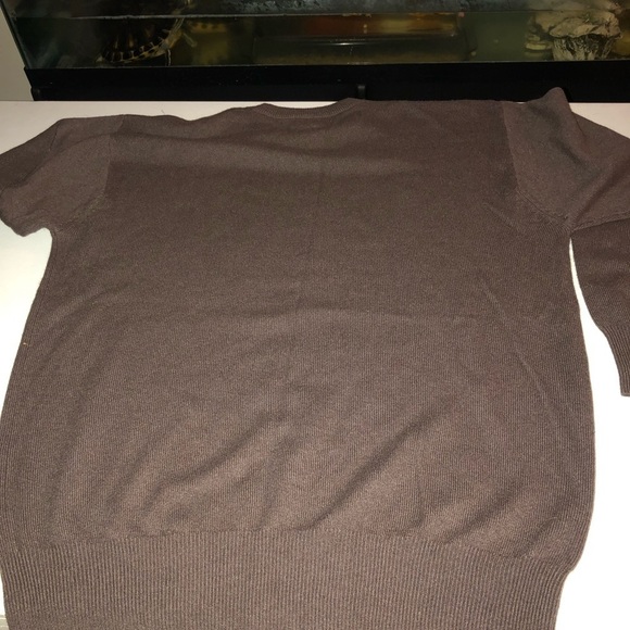 Nordiska konpaniet size XL cocoa brown 100% cashmere see all pics like new - Picture 6 of 9